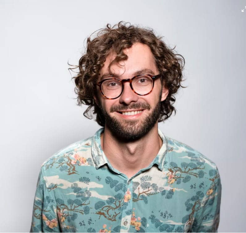 Mark Heeren, docent vormgeving, media en technologie.