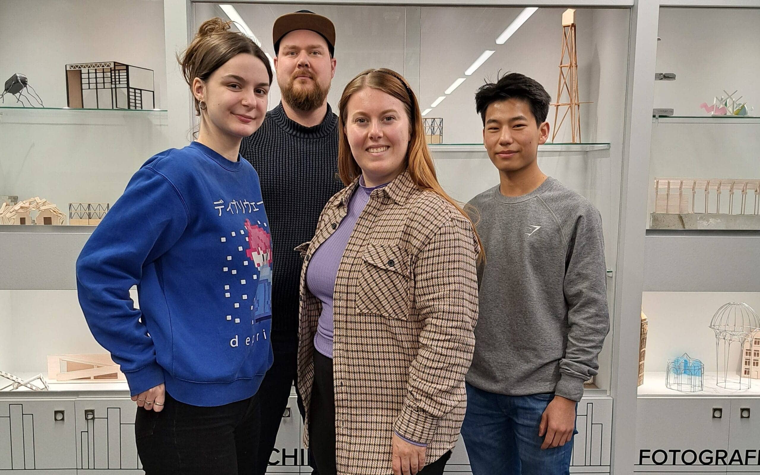 Deel van de initiatiefnemers binnen de Studentenraad